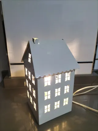 Lámpara Casita Decorativa