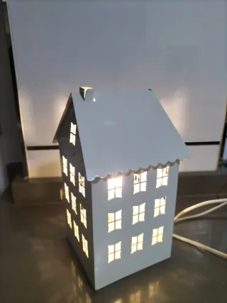 Lámpara Casita Decorativa