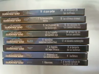 Colección 8 Dvd El Mundo Submarino