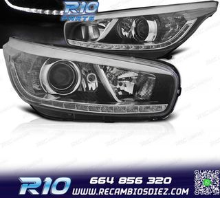 FAROS KIA CEED II 12-18 LUZ DIURNA LED NEGROS