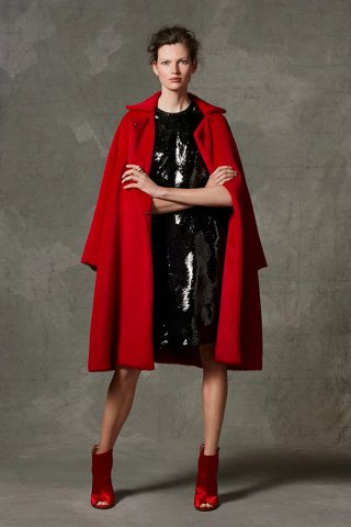 Abrigo Carolina Herrera Alpaca y Lana