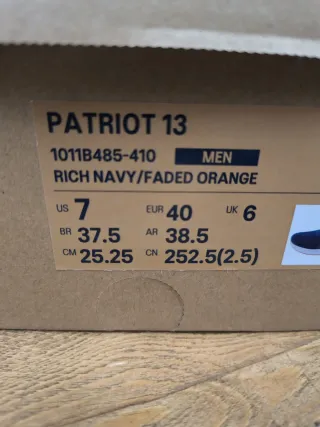 Zapatillas Asics Patriot 13 Talla 40