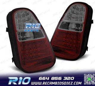 PILOTOS MINI COOPER R50 R52 R53 04-06 LED ROJO AHUMADO