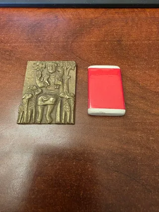 Medalla de bronce antigua