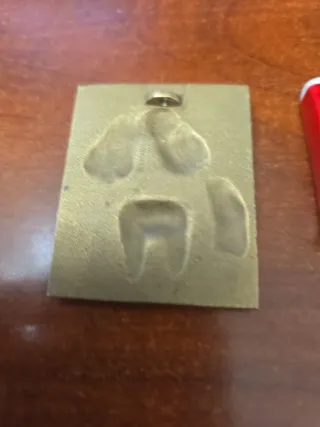 Medalla de bronce antigua