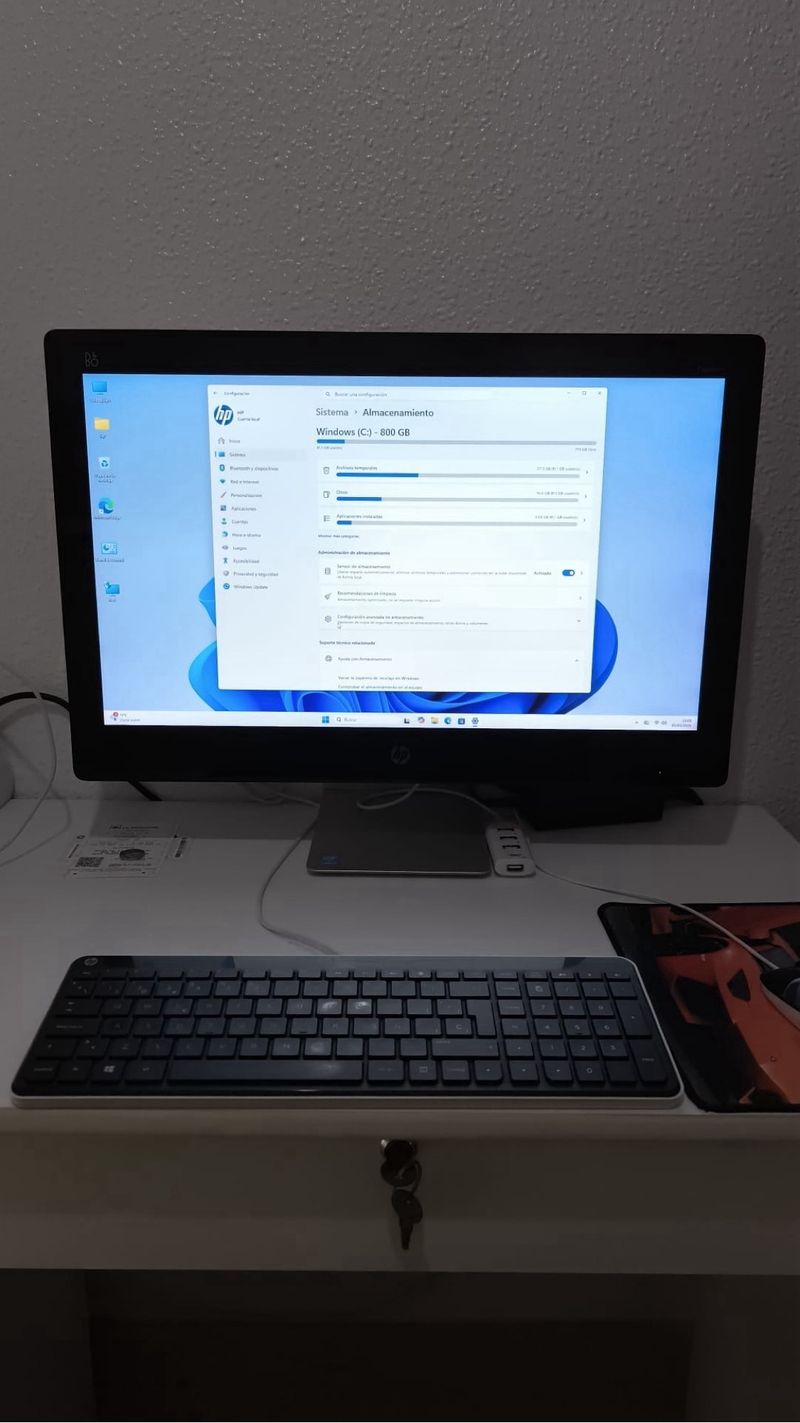 HP Todo en Uno Negro afbeelding 4