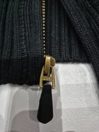 Maglione Polo Ralph Lauren Cardigan Nero XXL