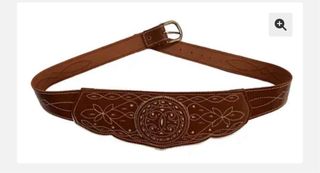 Cinturón fajín de piel sin estrenar