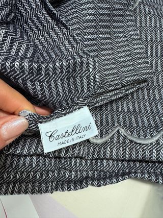 Copriletto Castellini misto lino matrimoniale