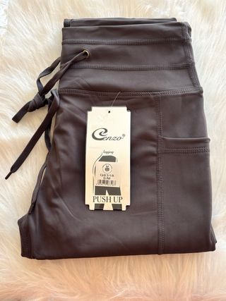 Leggins Push Up Cenzo Negros Talla L/XL