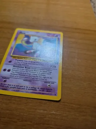 Mew Wizards Promo Black Star Carta Pokémon