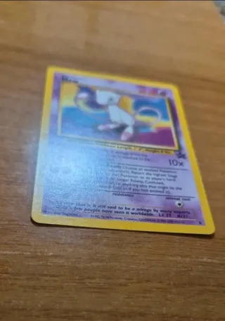 Mew Wizards Promo Black Star Carta Pokémon