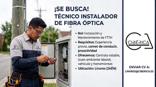 BUSCAMOS INSTALADOR DE FIBRA OPTICA