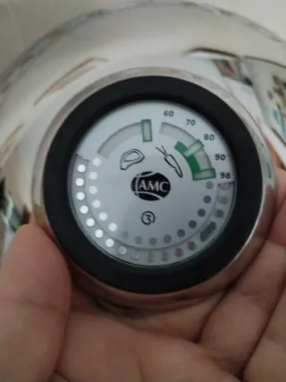 Tapa cúpula AMC 24cm con termómetro