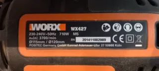 Sierra Circular Worx WX427 con Láser