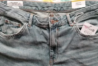 Jeans baggy azul Pull&Bear