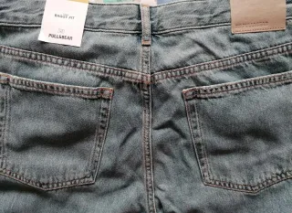 Jeans baggy azul Pull&Bear