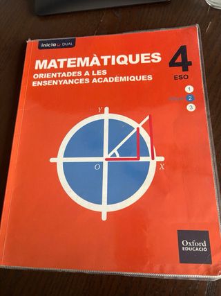 Matemàtiques orientades a las ensenyances acadè...