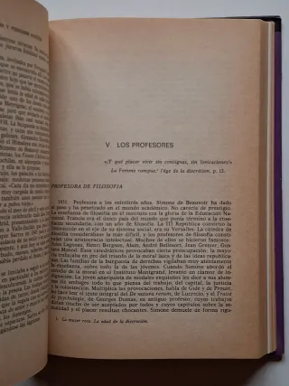 Biografía Simone de Beauvoir