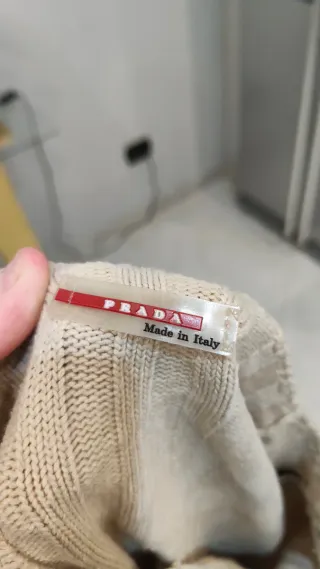 Maglione Prada Vintage Beige L
