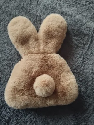 Bolso peluche conejo beige