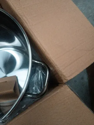 Olla de acero inoxidable nueva par todo