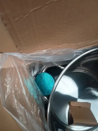 Olla de acero inoxidable nueva par todo