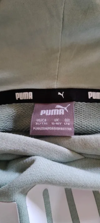 Sudadera Puma Talla 38 Verde