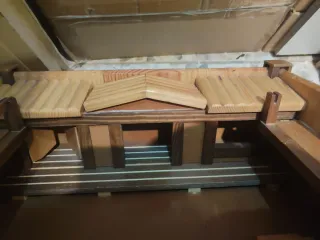 Fuerte Oeste Madera Maciza Antiguo