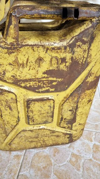 Tanica benzina esercito inglese 1943