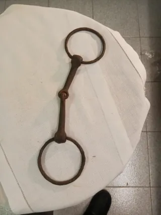 Morsetto per cavallo in metallo