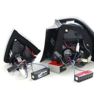 Coppia di luci posteriori LED fumé per BMW Serie 3 E90