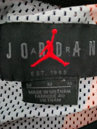 Camiseta PSG x Jordan Negra y Roja