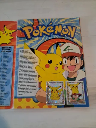 Pokemon Merlin Collections Álbum Stickers 1999