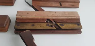 Gramil y cepillos moldureros antiguos