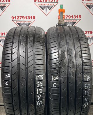 195 50 15 V KUMHO RUEDA AL 90% VIDA UTIL