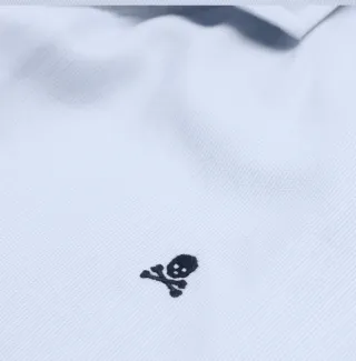 Camisa Scalpers azul y blanca talla 39 (M-L).