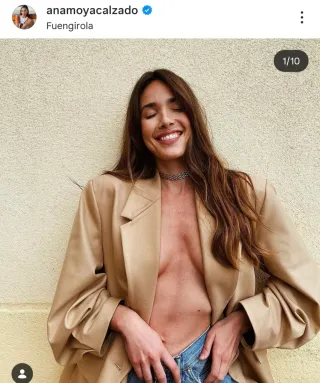 Collar Ana Moya Baño Oro Acero