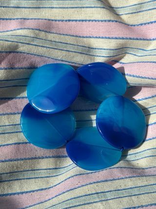 Braccialetto azzurro e blu