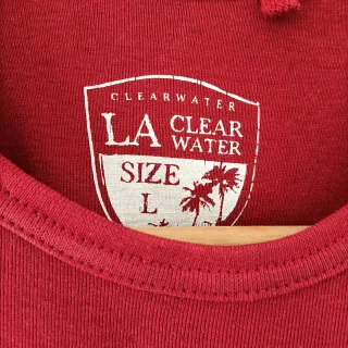 T-shirt Rossa Uomo Taglia L