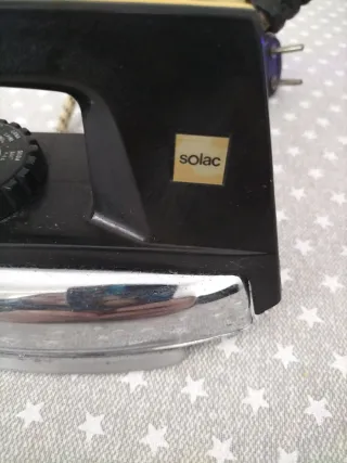 Plancha antigua Solac decoración