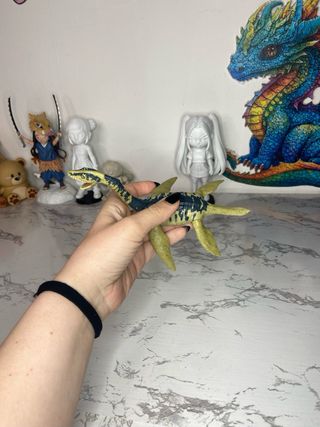 Mattel Plesiosauro Jurassic World RARO