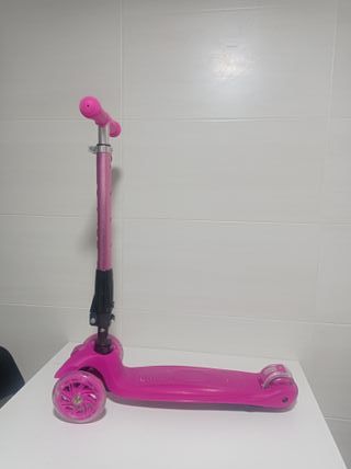 Patinete infantil 3 ruedas rosa