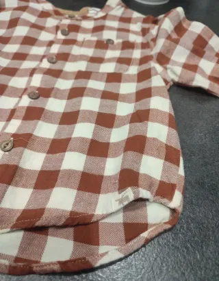 Camicia Zara 9/12 mesi a quadri