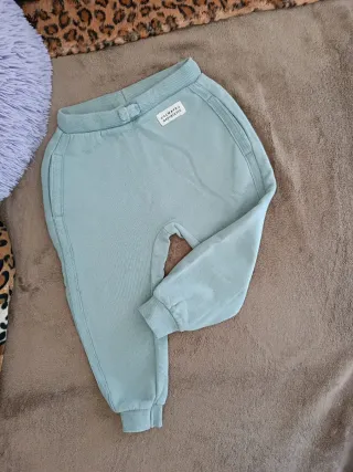 Pantaloni tuta bimbo azzurro Zara