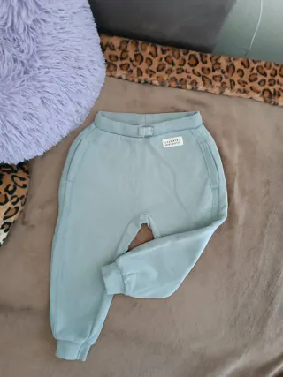 Pantaloni tuta bimbo azzurro Zara