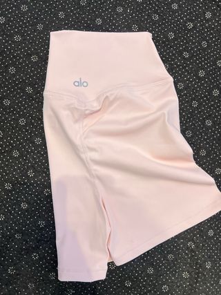 Alo Leggings Cortos Rosas