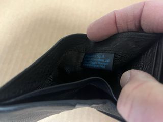 Portafoglio Piquadro Pelle Nero Grigio