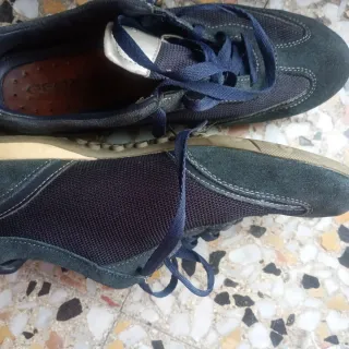 Sneakers Geox Blu/Grigie Tg 39