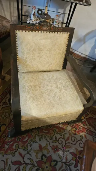 Butaca dormitorio decorativa